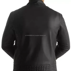 Chaquetas de Motocicleta de Cuero para Hombre, Personalizadas con Logotipo, Alta Calidad, Precio Económico, Cuero Genuino, Superventas - Product Image 4