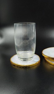 Modern Eco-Friendly Customized Resin Polished Round Multi-Function 2 in 1 <b>Table</b> <b>Coasters</b> with Customized Size - Product Image 5