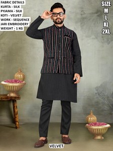 Ethnic <b>navy</b> Royal set - Product Image 5