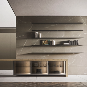 ชุดครัวสำเร็จรูป JY Project สไตล์ยุโรปหรูหราทันสมัย พร้อมไอส์แลนด์ วัสดุไม้กันน้ำ E0 E1 ทนทาน - Product Image 3