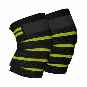 Strong Compression <b>Knee</b> Wraps For Weightlifting Gym Fitness Workout Squat Training Athletic <b>Exercise</b> Support Accessories - Product Image 4