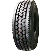 Pneus de camion radiaux neufs 295/75R22.5 16PR DRIVE PATTERN, noirs, solides, pour usage commercial, avec garantie de 120 000 km