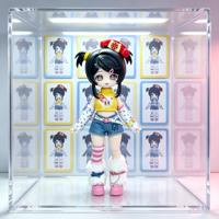 Figurine articulée BJD en PVC personnalisée de haute qualité avec articulations mobiles pour collection d'anime, affichage, usine OEM ODM