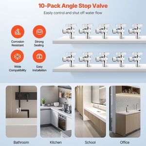 Valvola Angolare per Uso Commerciale e Domestico per Accessori di Riscaldamento e Altre Applicazioni - Product Image 2