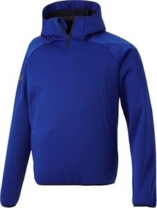 Suéter con Capucha Largo de Jersey Sólido para Hombre con Estampado Digital 100% Poliéster para Otoño/Invierno - Product Image 4