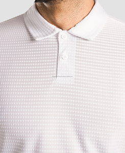 Camisa Formal de Hombre de Alta Calidad, Transpirable, Corte Slim Fit, Manga Corta, Lona, Personalizada con Logotipo Bordado en la Manga Derecha, Cierre de Botones - Product Image 5