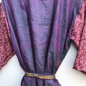 Camisón Sexy de Seda Vintage para Mujer, Estilo Bohemio Hippie, Kimono de Verano con Estampado Floral, Cuello en V, Ropa de Dormir Suave y Transpirable - Product Image 6