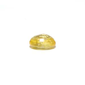 Natural Yellow Sapphire 3.43 Carat Certified Wholesale Pear Cut Light Blue Fancy Gemstone - Product Image 3