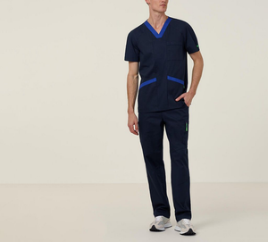 Uniformes Médicos de Enfermería Fabricados por OEM, Diseño Personalizado Multicolor Único, Talla Única, Manga Corta, Conjuntos de Uniformes Profesionales Unisex - Product Image 4