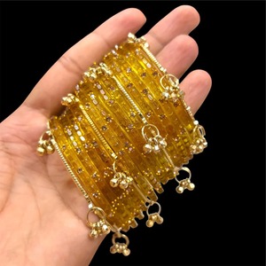 Nouveauté : Bracelets empilables en argent plaqué, tendance et élégants, pour femmes, style cachemire, écologiques, pour mariage et usage quotidien - Product Image 2