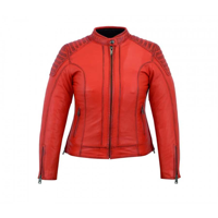 Veste en cuir haut de gamme 2026, tendance, personnalisable avec logo, coupe-vent, confortable, style urbain, en promotion