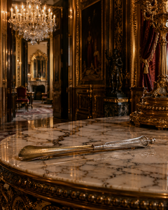 Vintage Brass Shoehorn with Ornate Handle Decorative Metal Shoe Horn for Home Entryway Traditional Style Indoor Use - Product Image 3