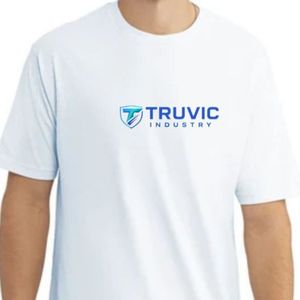 T-shirt tubulaire en coton léger pour homme, manches courtes, col rond, confortable, décontracté, vêtements de voyage - Product Image 3