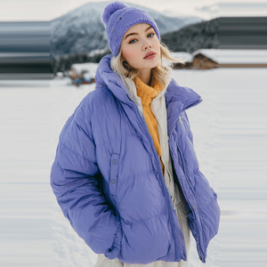 Doudoune d'hiver pour femme, manteau matelassé à capuche, veste longue zippée à manches longues pour femme - Product Image 5