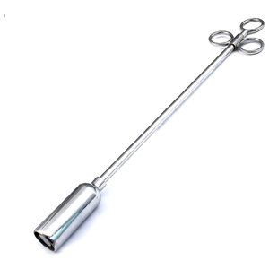 Pistolet d'administration de bolus pour bétail, applicateur réutilisable de 17 pouces en acier inoxydable pour médicaments vétérinaires, poussoir de pilules pour moutons et animaux de grande taille - Product Image 3