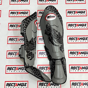 New <b>Style</b> Custom Twins Boxing Shin Pad Best Quality Training Genuine Leather MMA Muay Thai Taekwondo Boxing Shin Guard - Product Image 5