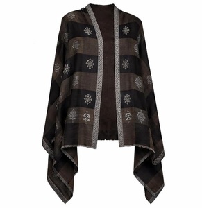 Écharpe VIC pour femme en cachemire et laine fine, modèle Chinar Jk Booti, 70x200 cm, respirante, pour usage quotidien en extérieur, hiver VIC-CFW-CJB-007 - Product Image 1