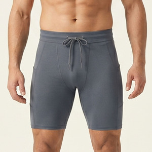 Shorts de Compresión con Cordón Ajustable Personalizados para Mujer, Pantalones Cortos de Yoga con Bolsillo, Secado Rápido, para Gimnasio, Entrenamiento, Deportivos, Ajustados - Product Image 1