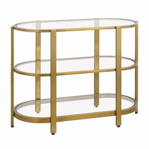 Una combinación de vidrio y metal con un efecto radiante transforma cualquier espacio de vida moderno en este espacioso y contemporáneo. - Product Image 1