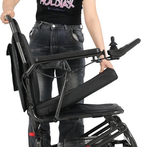 carbon Folding Lightweight Foldable Exclusive <b>Power</b> Wheelchair, Dual Powerful Motor, Easy Release Dual Battery - Product Image 5
