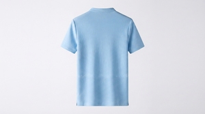 Polo classique pour homme, respirant, séchage rapide, vêtements de golf décontractés, logo personnalisé, OEM, ODM, vente en gros, polo uni pour homme, manches courtes - Product Image 2