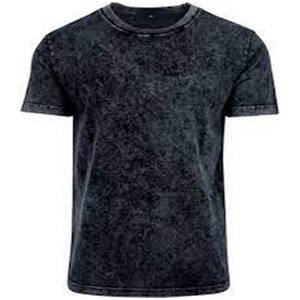 Camiseta Oversize de Algodón 100% Estilo Hip Hop con Lavado Ácido para Hombre, Estilo Casual Urbano, Camisetas Lavadas al Ácido para Chicos con OEM - Product Image 1