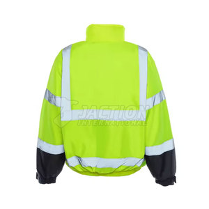 Veste de sécurité légère à fermeture éclair en nylon et polyester, vente en gros à bas prix - Product Image 3