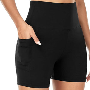 Shorts de mujer con diseño de cintura flexible y costuras premium, ideales para uso prolongado, shorts casuales para mujer - Product Image 5