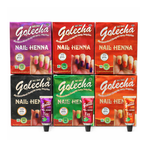 ผู้ส่งออกเฮนน่าทาเล็บยี่ห้อโกเลชาจากอินเดีย ปราศจากสาร PPD ชุด 12 หลอด สำหรับงานแฟชั่นโชว์และเดินแบบ - Product Image 1