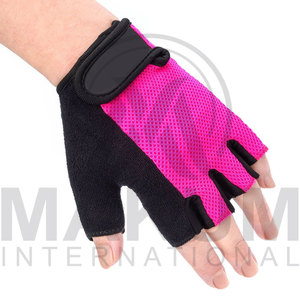 Unisex Customized Logo Gym <b>Gloves</b> Leather Weight Lifting Sports Cycling Workout <b>Fitness</b> <b>Gloves</b> Produced By <b>GLOVES</b> - Product Image 3
