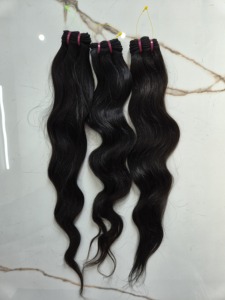 Paquetes de Cabello Humano Virgen Indio 100% Natural |   Puntas Gruesas |   Sin Enredos |   Extensiones de Cabello de Calidad de Exportación - Product Image 6