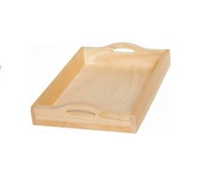Juego de bandejas de servir de madera de pino hechas a mano, ecológicas, duraderas, de calidad comercial, pulidas, para uso en hoteles y restaurantes, más vendidas. - Product Image 6