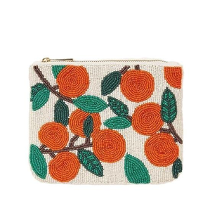 Porte-monnaie artisanal style classique tournesol perlé, broderie et impression typographique, doublure sur mesure – Usage quotidien, idéal pour offrir - Product Image 3