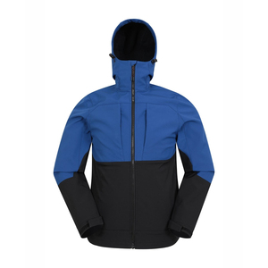 Nouvelle Veste Softshell Homme Automne Imperméable Respirante Personnalisable avec Capuche et Empiècements Frontaux - Product Image 1