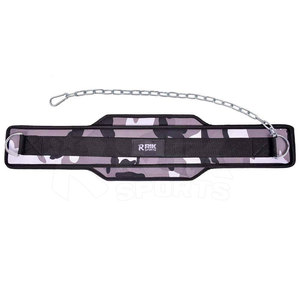 Ceinture de dips en néoprène, équipement d'entraînement durable, système de soutien réglable pour exercices, ceinture de dips en néoprène - Product Image 2