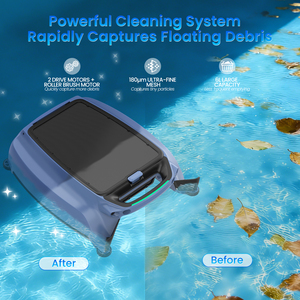 Distribuidor Global AIRROBO QT200 Robot Automático para Piscinas, 2600mAh, 180m, Filtro, Energía Solar, Ecológico - Product Image 4