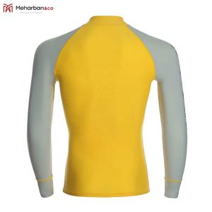 Camisas de compresión de manga larga para hombre, ropa de gimnasio para surfear, con logotipo personalizado, BJJ, protector contra sarpullido, sublimación, OEM - Product Image 2