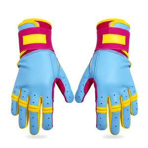 Guantes de Bateo de Béisbol de Cuero Cabretta de Vaca 100% Original Transpirables Ligeros Antideslizantes Hechos a Medida para Ambas Manos de Venta Popular - Product Image 3