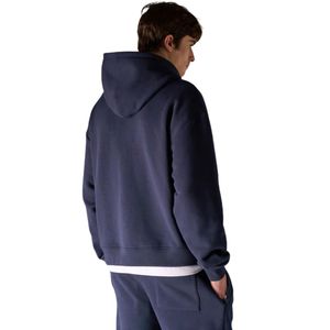 Casual Heavyweight Zip Hoodie and <b>Jogger</b> Set for <b>Men</b> Soft Cotton Streetwear Sweatshirt and Pants in <b>Navy</b> Fashion Activewear Set - Product Image 5