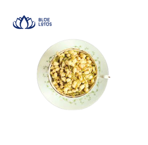 Loto Azul Vietnam, Capullos de Flor de Jazmín Secos, Tallo Verde, Blanco, Ha Giang, 24 Meses de Vida Útil, Decoración para Eventos, Centro de Mesa, Té, Dylan - Product Image 1