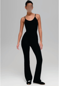 Ensemble de yoga léger pour femmes, respirant, avec leggings taille haute et soutien-gorge de sport, vêtements de fitness et de course. - Product Image 3
