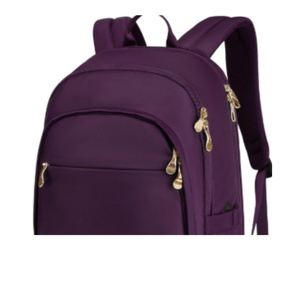 Mochila Multiusos de Piel Sintética con Cierre para la Escuela, Viajes y Trabajo, Uso Diario, Resistente, Práctica y Económica - Product Image 2