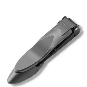Wholesale Manufacturer Stainless Steel <b>Nail</b> Clipper Curved Jaw Large Thick Toenail Cutter Premium Gunmetal Grey Grooming <b>Tools</b> - Product Image 3