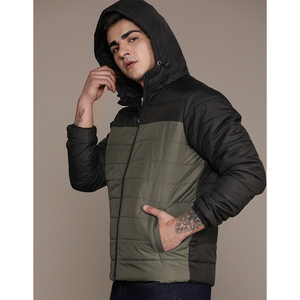 Men's Hooded <b>Puffer</b> <b>Jacket</b> New Winter Windproof 100% Polyester Canvas Heated Black Padded <b>Jackets</b> Insulated Streetwear <b>Jacket</b> - Product Image 3