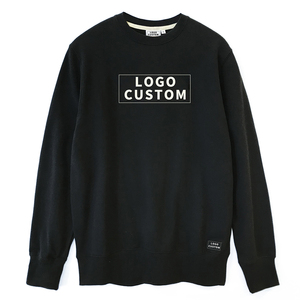 Sudadera Personalizada de Felpa Francesa Lisa, Unisex, Cuello Redondo, Diseño OEM, Talla Grande, en Venta - Product Image 5