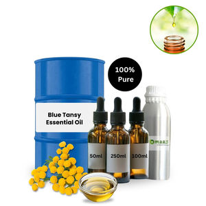 Aceite Esencial de Tansy Azul Orgánico Fresco para Rostro y Cuerpo, Antienvejecimiento, Iluminador de la Piel, Destilado al Vapor, Aceite 100% Puro y Natural para Todo Tipo de Piel - Product Image 1