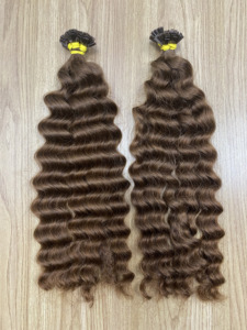Extensiones de Cabello Ruso de Alta Calidad con Punta Plana/K, 100% Cabello con Cutícula Intacta - Product Image 3