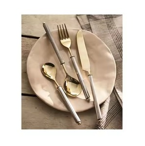 Juego de Cubiertos Metálicos de Primera Calidad para Hoteles y Restaurantes, Utensilios de Comedor Duraderos para Uso Profesional Diario - Product Image 5