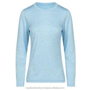 Camiseta Informal para Mujer, Cuello en V, Manga Larga, Cómoda, Invierno, Verano, a la Moda, Precio Razonable - Product Image 2