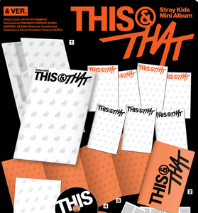 อัลบั้มมินิ THIS & That ของวง Stray Kids เพลงป๊อป ภาษาเกาหลี วัสดุกระดาษและพลาสติก สำหรับทุกวัย KR BW-136 เซวออล - Product Image 2